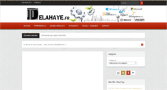 Desktop Screenshot of delahaye.fr